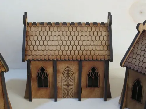 Simple Elven dwellings 15mm