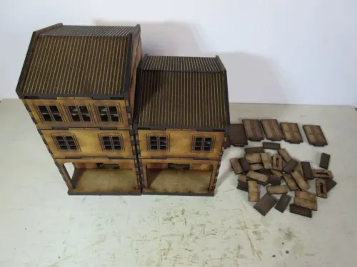 Asian Shop House 20mm variant 2