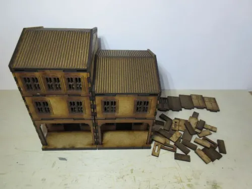 Asian Shop House 20mm variant 3