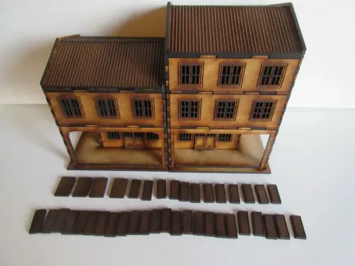 Asian Shop House Corner Version 20mm