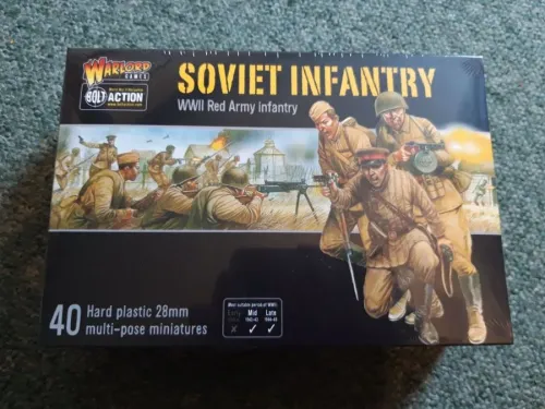 Soviet Infantry plastic box set