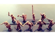 Barbarian Females with Javelins & Shields (35 figures)