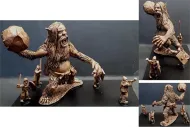 Barbarian Great Ape Rock Thrower (1 War Machine)