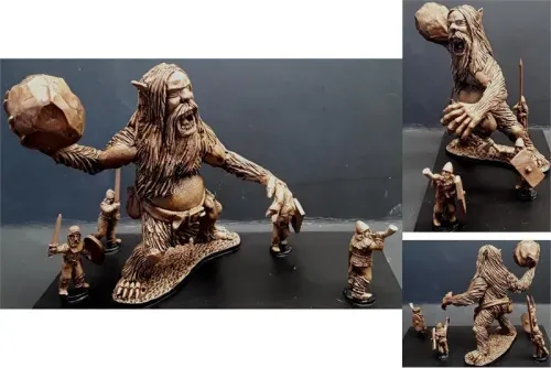 Barbarian Great Ape Rock Thrower (1 War Machine)