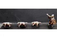 Barbarian War Wolverines with Pack Master (18 figures)