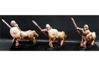 Bestian Cavalry Lightly Armored Centaurians with Spears & Shields (16 figures)