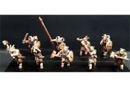 Bestians with Double Handed Weapons (35 figures)