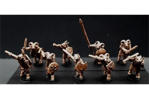 Bestians with Javelins & Shields (35 figures)