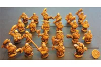 Dwarian Axemen with Shields (35 figures)