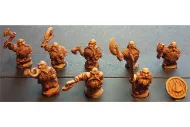 Dwarian Shame Bearers with Axes and Shields (35 figures)