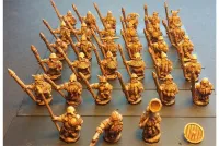 Dwarian Spearmen with Shields (35 figures)