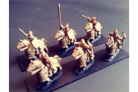 Elvian Cavalry with Bows on Lightly Armored Horse (16 figures)
