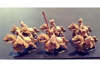Elvian Cavalry with Swords & Shields on Lightly Armored Horse (16 figures)
