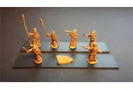 Elvian Command Officers, Standards, and Musicians (15 figures)