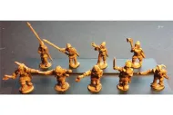 Frigian Command Officers, Standards, and Musicians (15 figures)