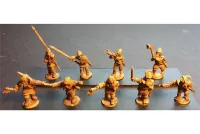Frigian Command Officers, Standards, and Musicians (15 figures)