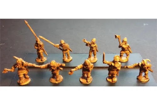 Frigian Command Officers, Standards, and Musicians (15 figures)