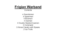 Frigian Warband (28 figures)