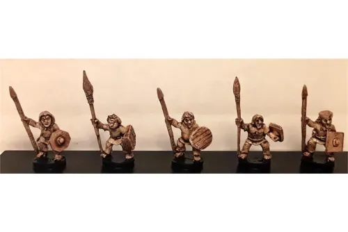 Halfling Spearmen (32 figures)