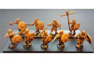 Hellian Swordsmen with Shields (35 figures)