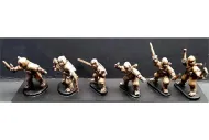 Ninjas with Various Weapons (6 figures)