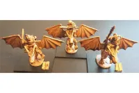 Orcian Young Wyvern Trainers (3 figures)