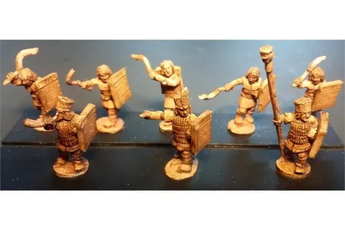 Pyramian Swordsmen with Shields (35 figures)