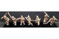 Seven Unarmored Samurai (7 figures)