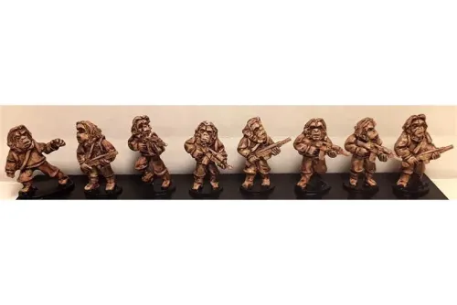 Apes with Automatic Weapons (16 figures)