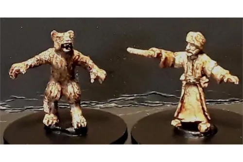 Taming the Beast (2 figures)