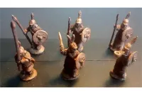 Stygian Spearmen with Shields (35 figures)