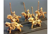 Vampirian Cavalry Lance and Shield on Lightly Armored Horse (16 figures)