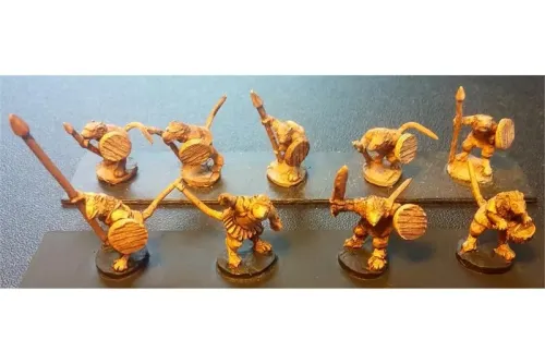 Vermian Spearmen with Shields (16 figures)