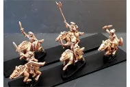 Wovian Cavalry with Swords and Shields on Horses (16 figures)