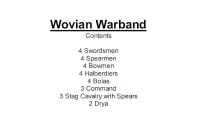 Wovian Warband (28 figures)